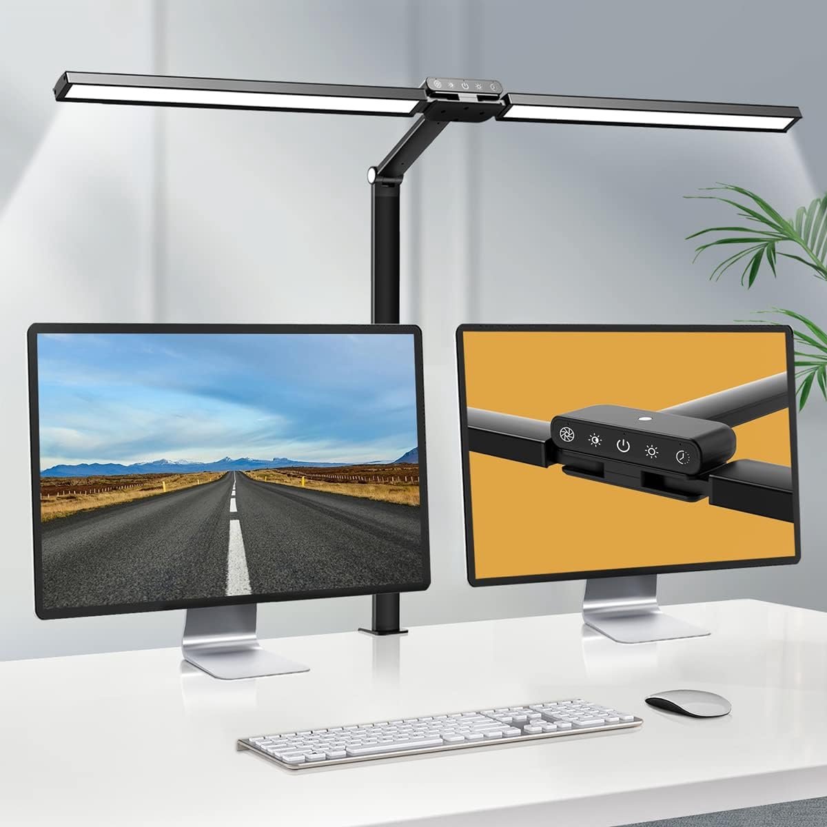 Monitor Lamp voor Oogbescherming - Verstelbare Helderheid en Kleurtemperatuur - USB Aangedreven - Geschikt voor Werk en Studie - Moderne LED Beeldscherm Verlichting