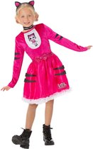 Smiffy's - L.O.L. Surprise Kostuum - L.o.l Surprise Kitty Cat - Meisje - Roze - Medium - Carnavalskleding - Verkleedkleding