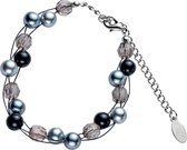 Bracelet Behave avec perles et perles facettées