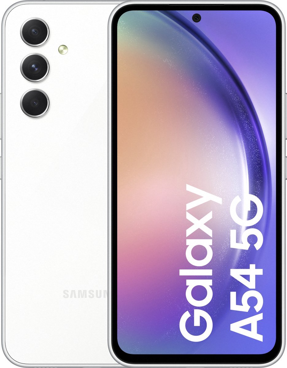 Samsung Galaxy A54 5G 128GB 6GB RAM - Awesome White