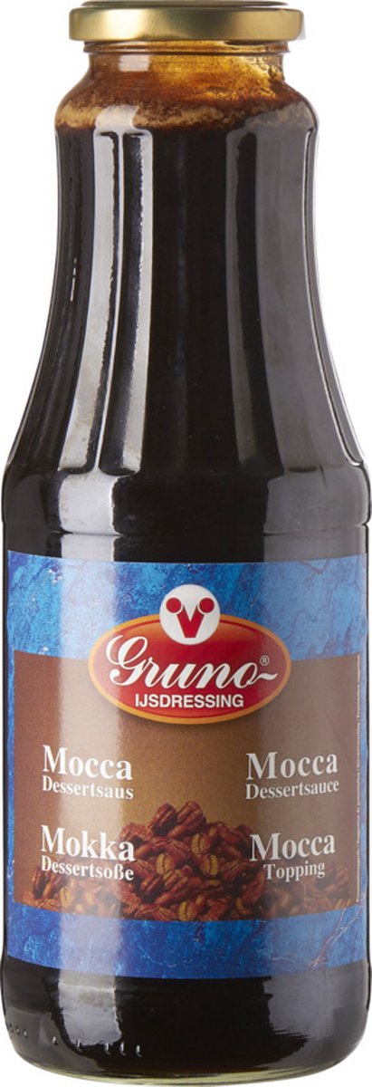 Gruno | Dessertsaus | Mocca | 6 x 1 liter