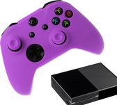 Gadgetpoint | Siliconen Game Controller(s) Hoesjes | Performance Antislip Skin Beschermhoes | Softcover Grip Case | Accessoires geschikt voor Xbox One | Paars | Vaderdag Cadeau
