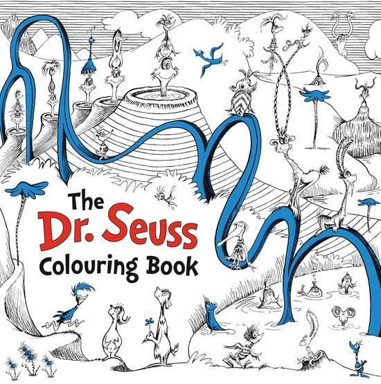 The Dr. Seuss Colouring Book - cover