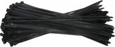 CHPN - Attaches - Attache-câbles - 100 pièces - Attache-câbles - Attaches tout usage - 7,6 MM x 530 MM - Zwart - Attache-câbles longues - Universelles