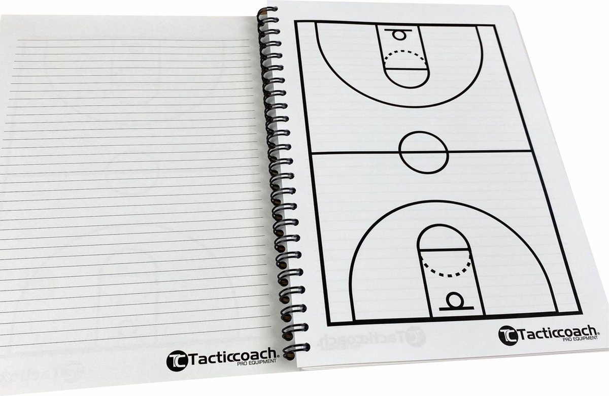 Coachboek Basketbal Coach Ringblok - A5
