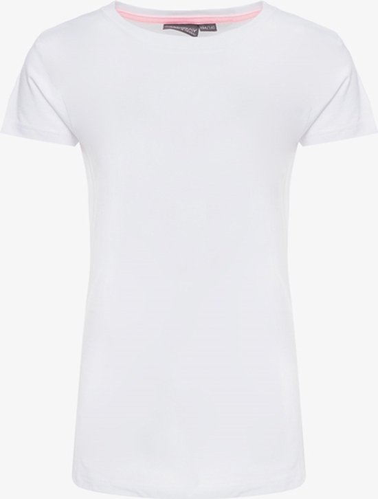 TwoDay meisjes basic T-shirt wit - Maat 134/140