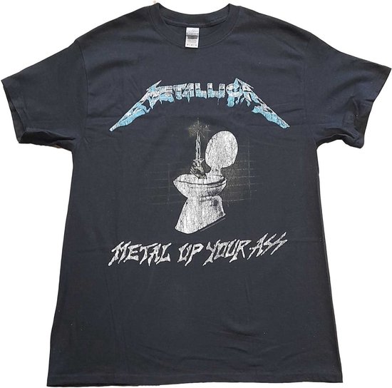 Tshirt Homme Metallica -M- Métal Up Your Ass Zwart | bol