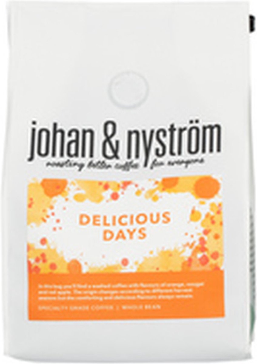 Johan & Nyström - Delicious Days - Filter 250gr (traceable, ethical and sustainable specialty coffee)