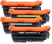 Toner Multipack Geschikt voor HP 507A / HP 507X | 4 Kleuren - Geschikt voor HP LaserJet Enterprise 500 Color M551DN - M551N - MFP M570DW - M570DN - Toners - cartridge