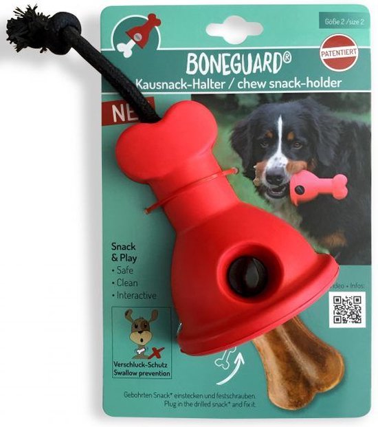 Boneguard-hondenkluif houder--maat 1 kleine-honden tot ca 15 kilo - Boneguard