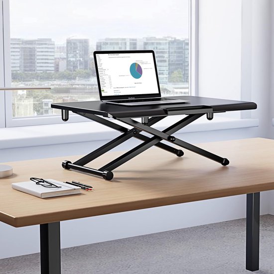 Bureau Converter 65 × 45 cm Zit-sta Bureau met ... - Bol