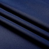 Kwaliteitstafelkleed textiel vierkant 140 x 180 cm, kleur naar keuze donkerblauw