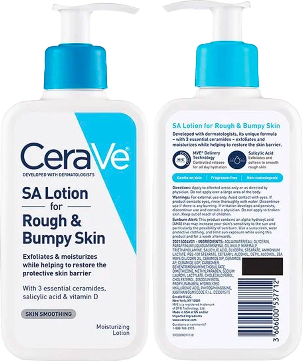 Goedkoopste CeraVe - SA Lotion - voor droge tot zeer droge huid - Salic Acid & Vitamine D - 237ml