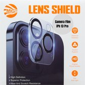 Protecteur d'objectif de caméra arrière HD , film en verre trempé pour iPhone 13 Pro