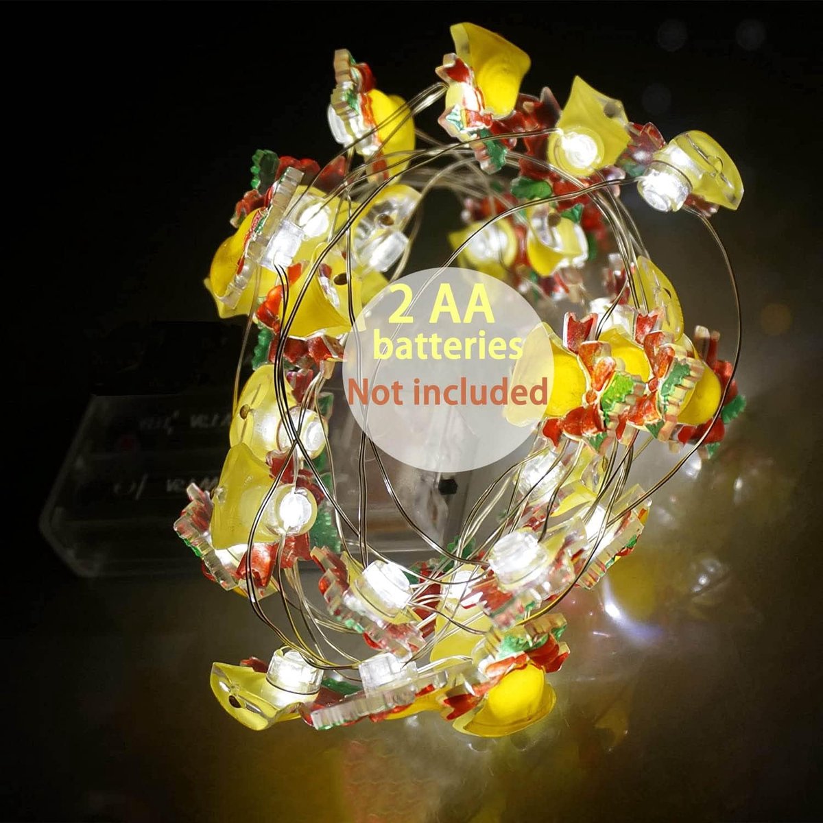 Equivera Kerstverlichting - Kerstlampjes - Kerstlantaarn - Kerstdecoratie - Kerstboomverlichting – foto 4