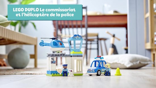 LEGO 10970 La caserne et l'hélicoptère des pompiers