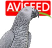 Aviseed Afrikaanse Papegaaien Voer 15kg - Grijze Roodstaart - Complete Voeding -