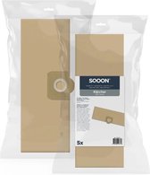 SQOON® - Karcher (Kärcher) WD3 / MV3 / 6.959-130.0 - stofzuigerzakken - 5 STUKS
