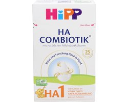 x3 Hipp Combiotik hypoallergene zuigelingenmelk HA 1 melkpoeder (vanaf 0 maanden)