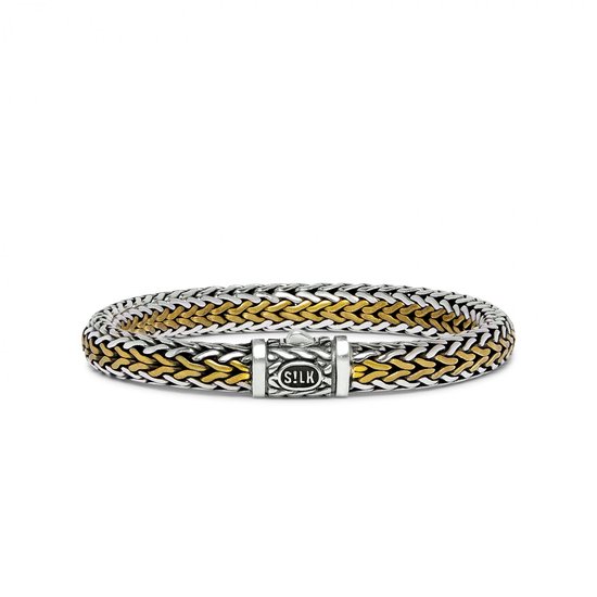 SILK Jewellery - Bracelet Bicolore - Racines - 282.23 - Taille 23, 0