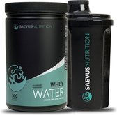 Saevus Nutrition - Whey Water - 500 gr - Smaak Raspberry/Blueberry - 20 servings - GRATIS shakebeker - Clear Whey Isolate - Proteïne