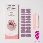 Pop of Color Amsterdam - Kleur: Purple Haze - Gel nail wraps - UV nail wraps - Gel nail stickers - Gel nail foil - Nail stickers - Gel nagel wraps - UV nagel wraps - Gel nagel stickers - Nagel wraps - Nagel stickers