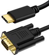 Câble VGA - Convertisseur USB C vers VGA - Adaptateur USB C vers VGA - HD 1080p - 1,8 mètres