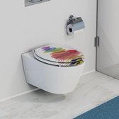 wc bril - Premium WC Bril - Toiletbrillen Toiletdeksel - toilet seat - Premium Toilet Seat - Toilet Seats Toilet Lid-43,5L x 37,5W centimeter