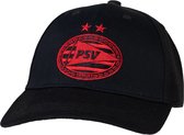 PSV Cap Logo Zwart - Rood SR