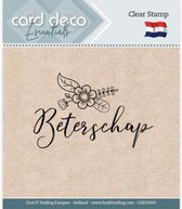 Card Deco Essentials - Clear Stamps - Beterschap