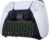 Equivera Geschikt voor PS5 Toetsenbord - Groen LED - Zwart - Gaming Keyboard - PS5 Keyboard - Geschikt voor PS5 Accessoires