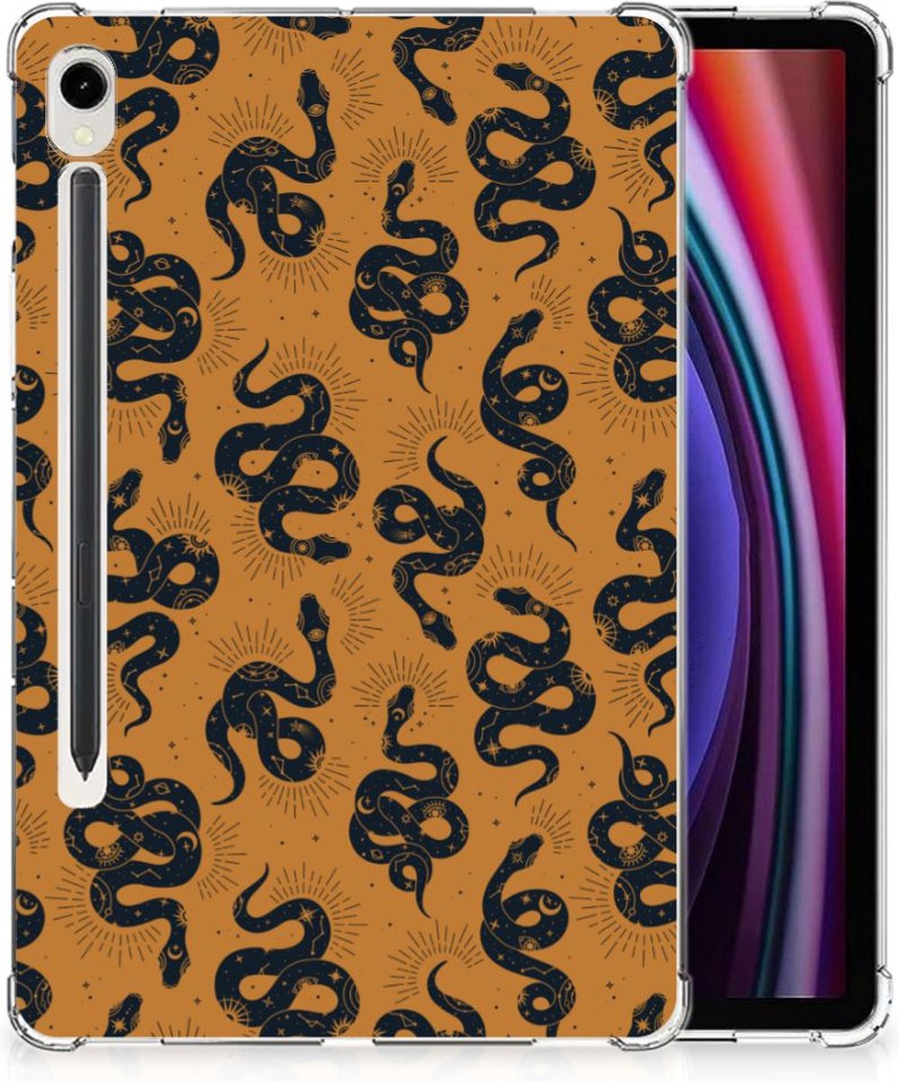 Back Case voor Samsung Galaxy Tab S9 Snakes