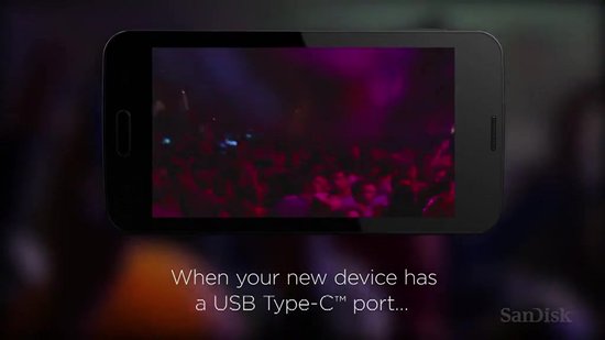 Mémoire supplémentaire USB pour smartphone/tablette SanDisk Ultra®  DualDrive argent... | bol