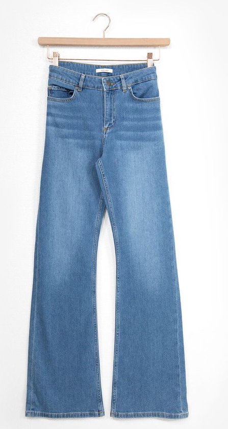 Sissy-Boy - Baltimore washed blue mid waist bootcut jeans