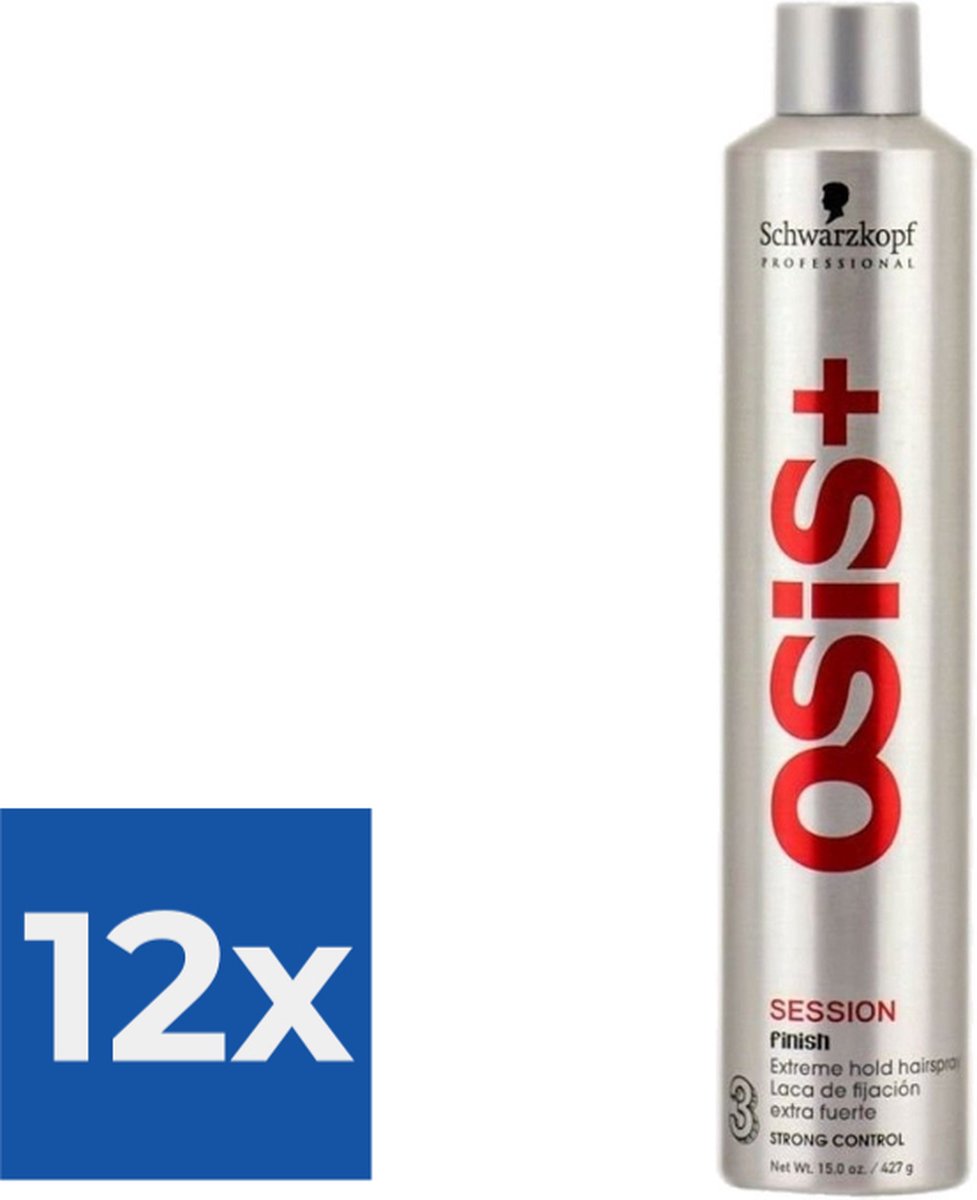 OSIS Haarspray - Session Strong Control 500 ml - Voordeelverpakking 12 stuks