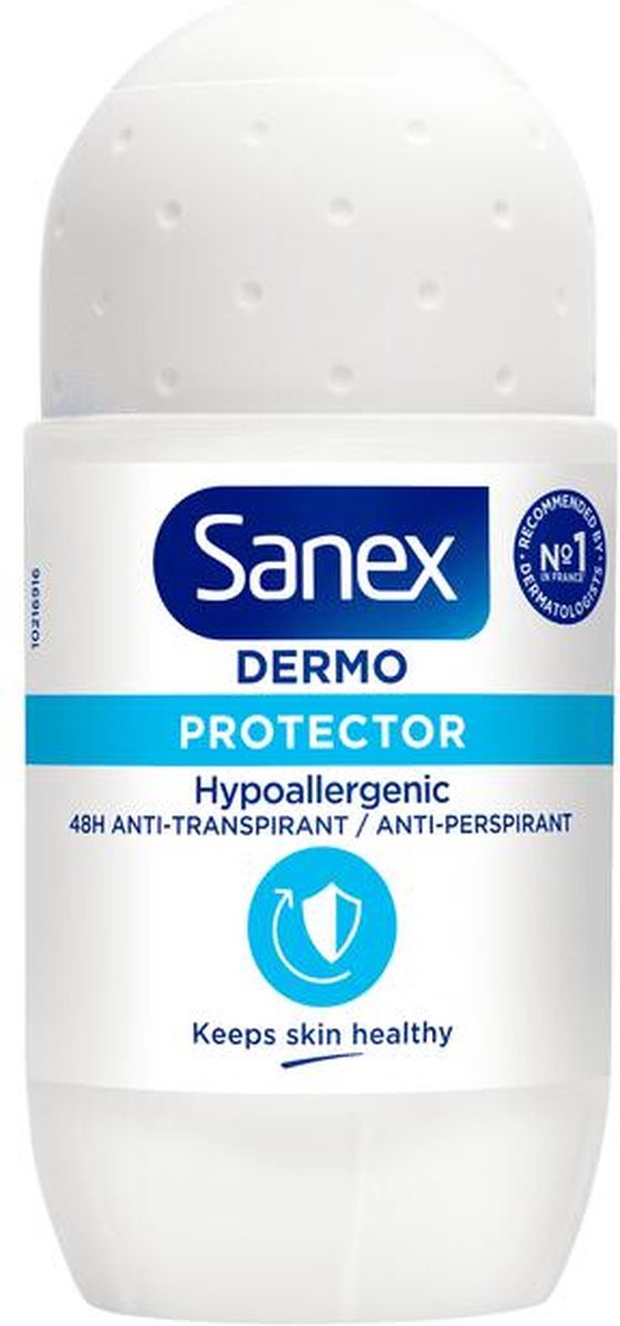 Sanex Deo Roller Dermo Protector 48H Formule - 12 x 50 Ml