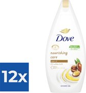 Dove Douchegel - Moisturising Care & Oil 400 ml - Voordeelverpakking 12 stuks