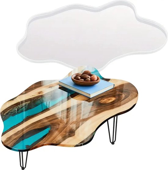Kaarshouder hars al siliconen - Cilinder Epoxyhars allen Decoratief