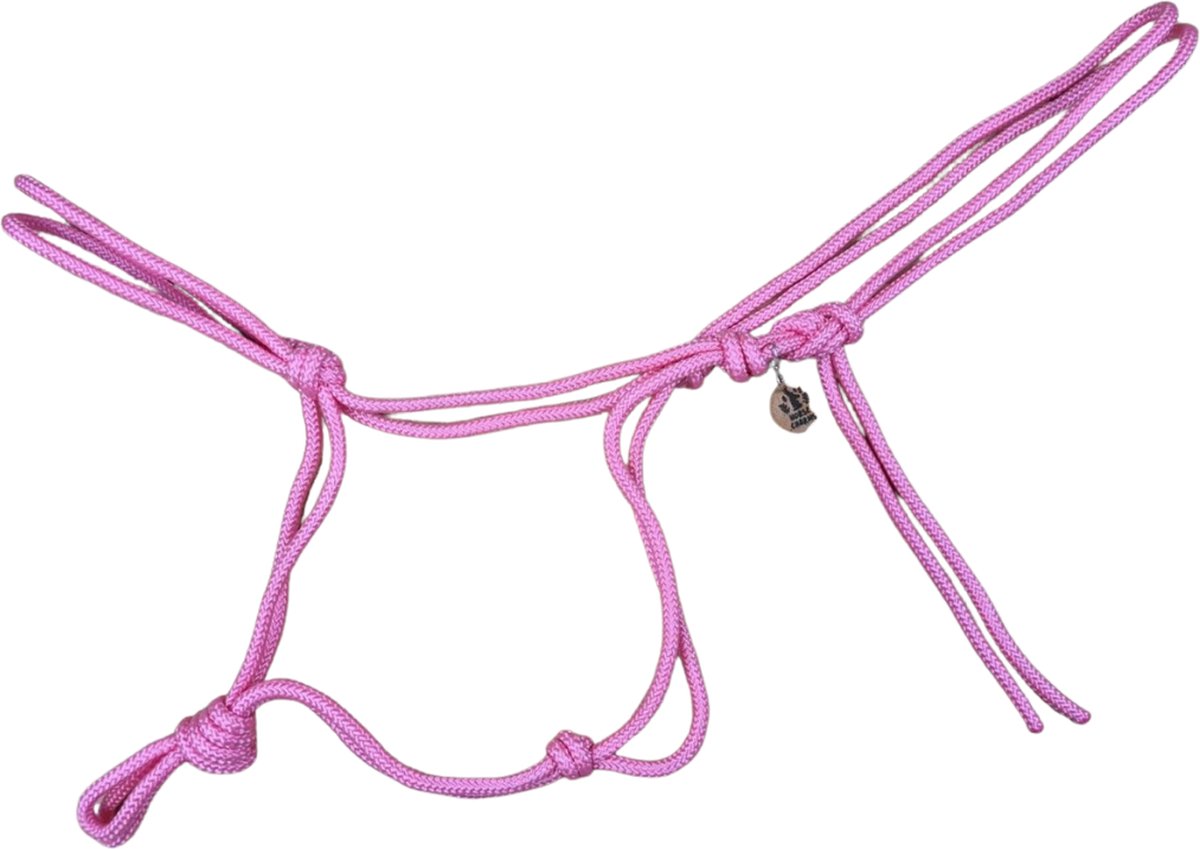 Horse Charms Touwhalster Basic 'Sweet Pink' - Cob