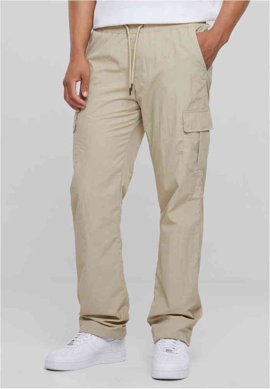 Urban Classics - Straight Leg Nylon Cargobroek - 3XL - Grijs