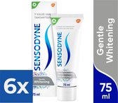 Sensodyne Gentle Whitening tandpasta voor gevoelige tanden 75 ml - Voordeelverpakking 6 stuks
