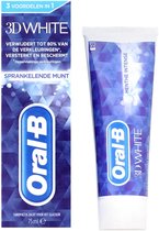 Dentifrice Oral-B – 3D White Sparkling Mint 75 ml.