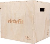 Boîte Plyo en bois VirtuFit 3-en-1 - Petit - 40 x 45 x 50 cm