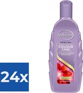 Andrélon Shampoo 300 ml Colour Sulfaatvr - Voordeelverpakking 24 stuks