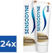 Sensodyne Multicare - 75 ml - Tandpasta - Voordeelverpakking 24 stuks