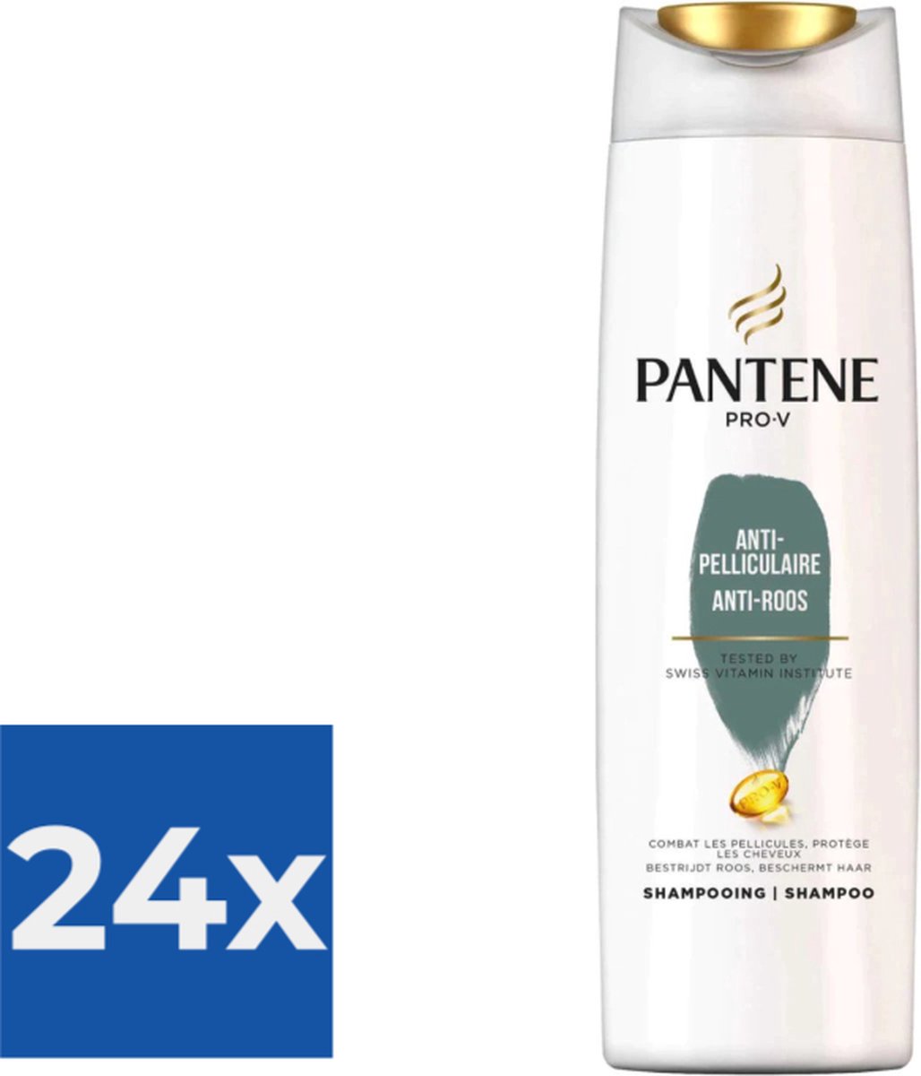 Pantene Shampoo  Anti-Roos 225 ml - Voordeelverpakking 24 stuks