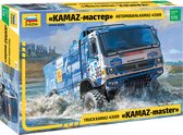 1:72 Zvezda 5076 KamAZ- Master -Kit de modèle en plastique de Truck de rallye