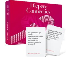 Allerion Diepere Connecties – Relatiespel - Vragenkaartspel – Gespreksstarters voor Dating – LHBTIQ+ - 450 Kaarten