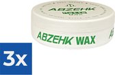 Abzehk Hair Cire Matte Cire 150ml - Pack économique 3 pièces