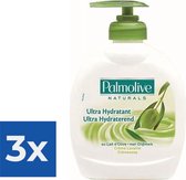 Palmolive - Zeep dispenser - Olive & Milch - 300 ml - Voordeelverpakking 3 stuks